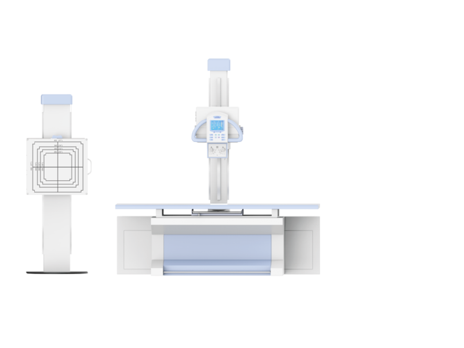 产品描述 使用固定 200ma高频医用x射线设备 高频医用x射线设备组合型